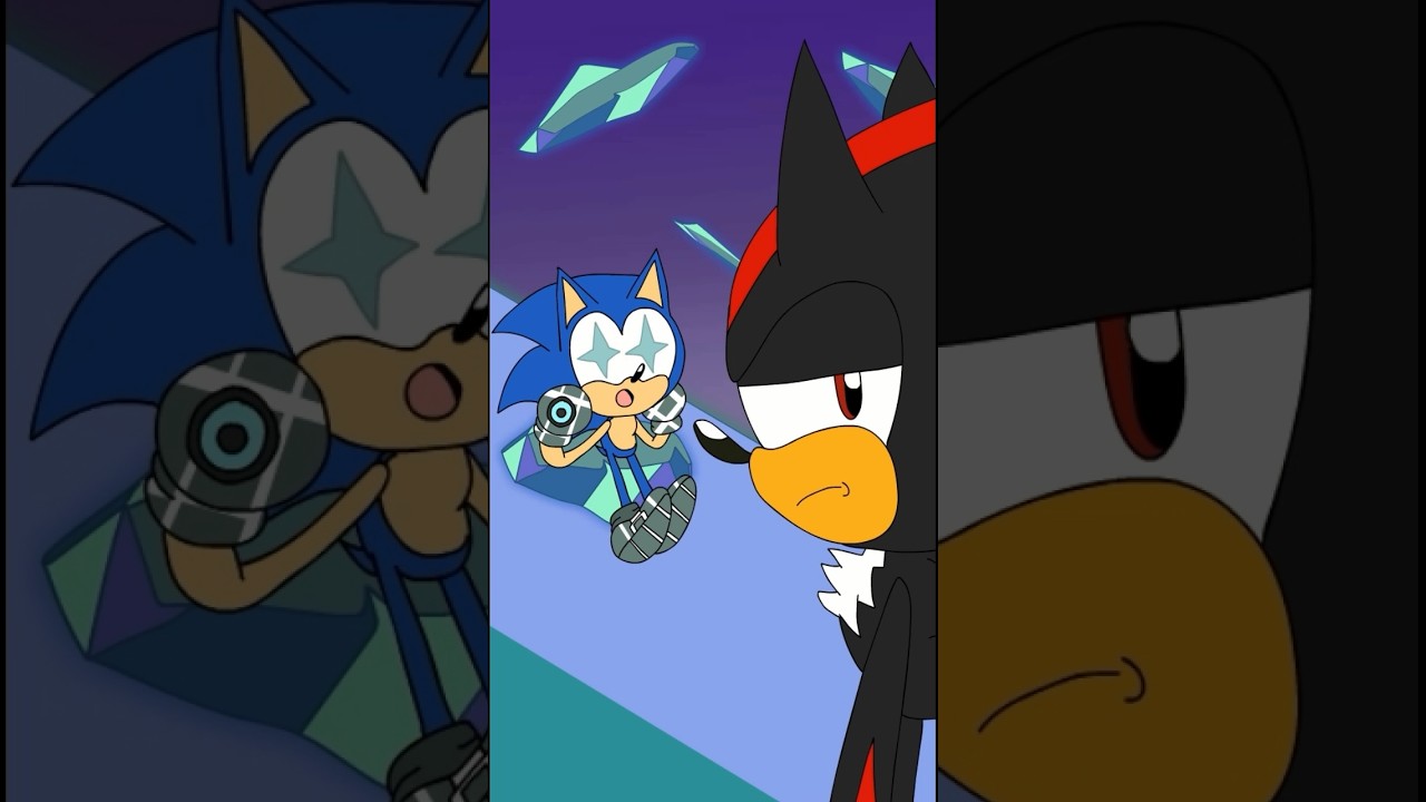 When Shadow Actually Wants to Work with Sonic in Sonic Prime (Sonic Shorts) #shorts