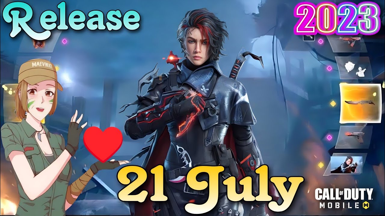 🥵Revenger Draw! Release On 21 July 2023 | Legendary Sophia Errant Knight & Butterfly" Knife in Codm