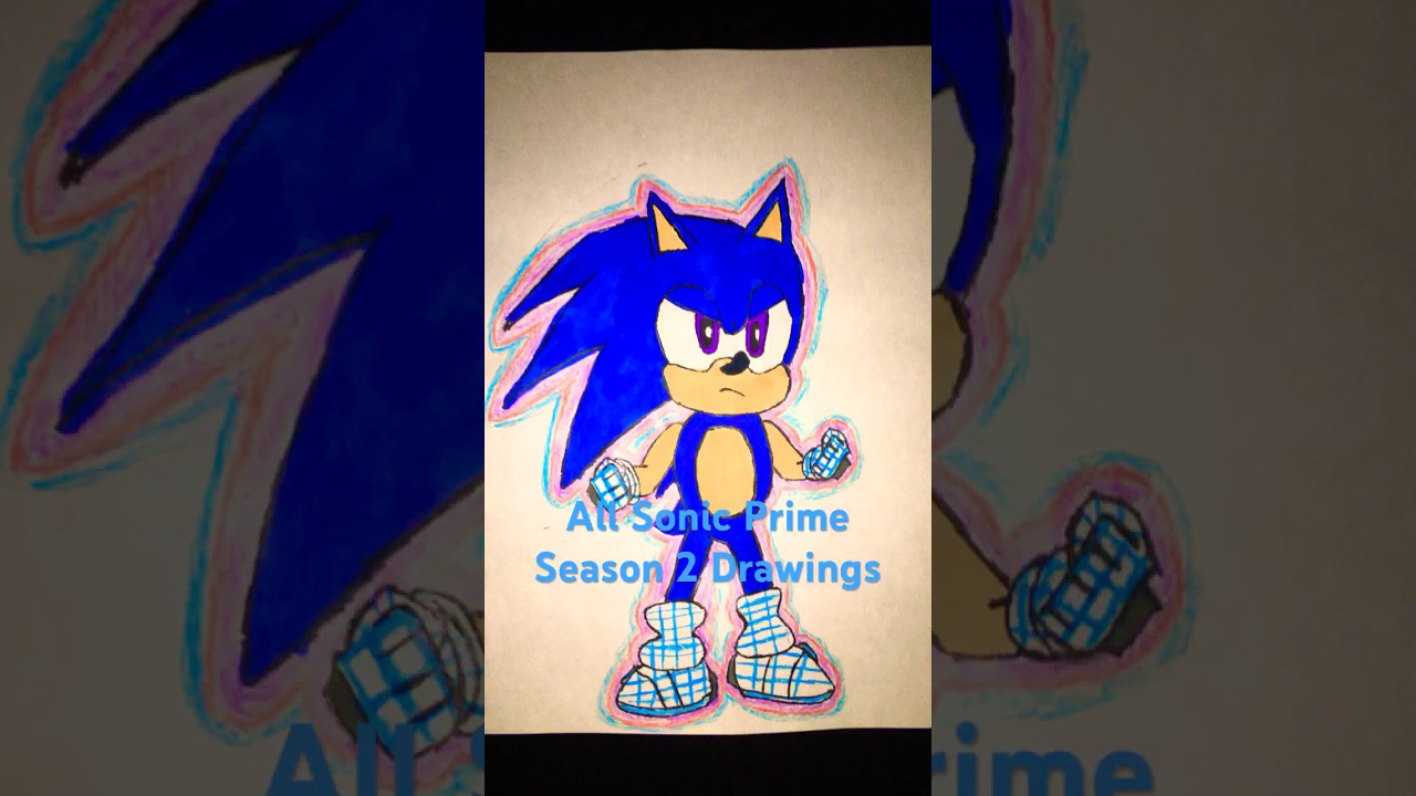 All Sonic Prime Season 2 Drawings #sonicprime #art