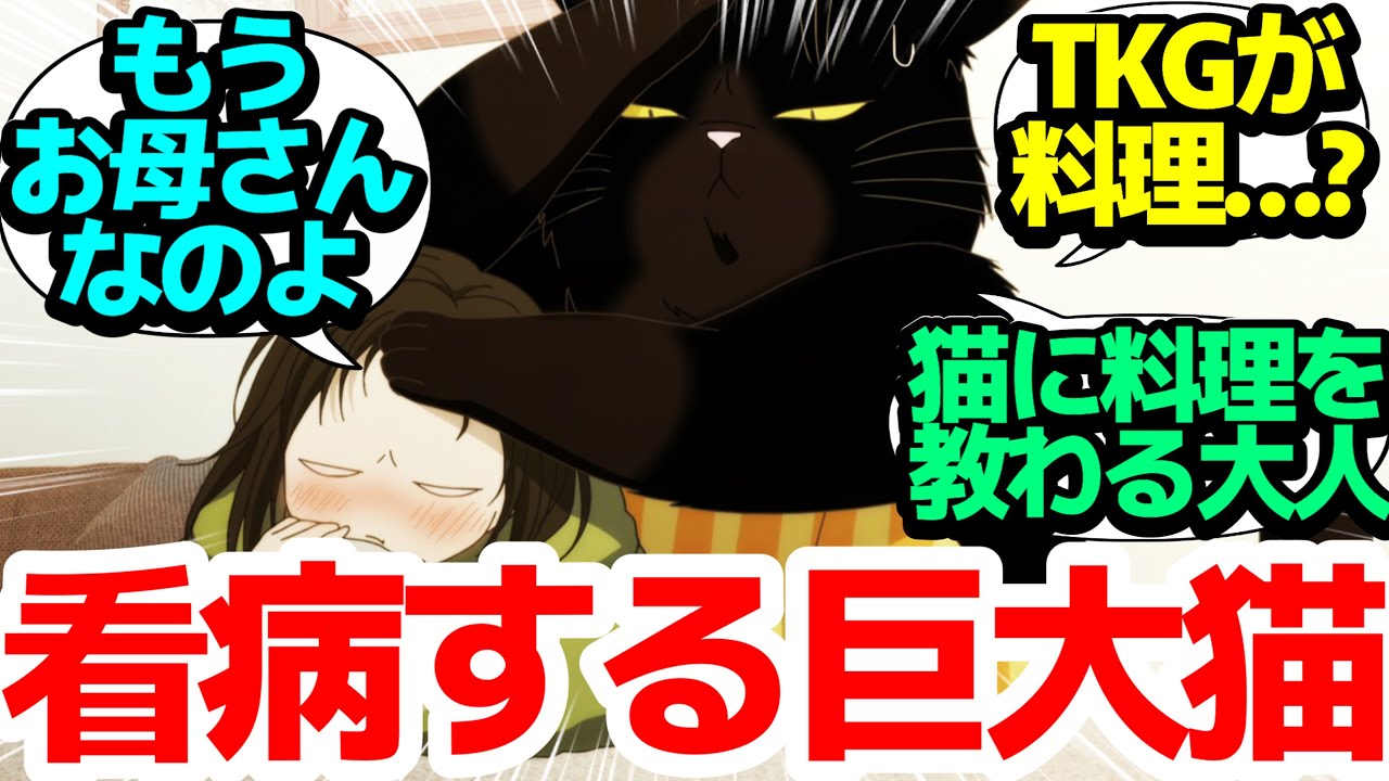 【社畜】TKGすら作れない幸来ちゃんを看病する諭吉が今日も有能な【デキる猫は今日も憂鬱】第3話反応集＆個人的感想【twitter/つぶやき/まとめ/感想/アニメ/視聴者の反応】
