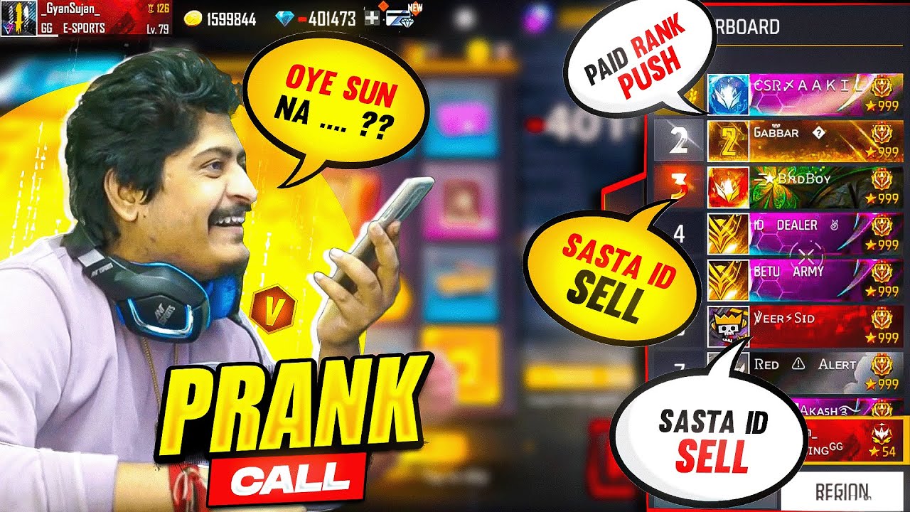 Prank Call Top 100 Global Scammer🛑 & ID SELLER