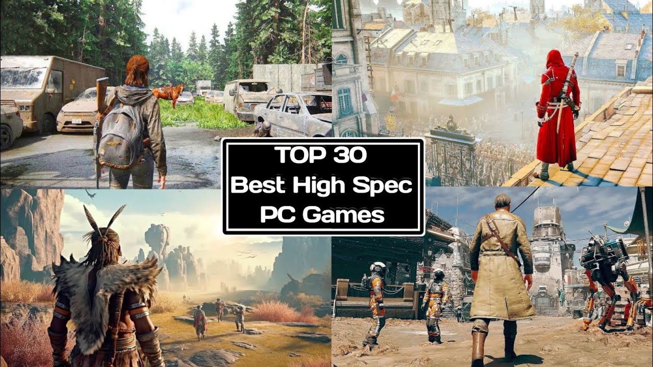 𝐓𝐎𝐏 𝟑𝟎 𝐁𝐞𝐬𝐭 𝐇𝐢𝐠𝐡 𝐒𝐩𝐞𝐜 𝐏𝐂 𝐆𝐚𝐦𝐞𝐬 𝐟𝐨𝐫 ( 𝟔𝐆𝐁 , 𝟖𝐆𝐁 & 𝟏𝟐𝐆𝐁 𝐑𝐚𝐦 ) 𝐖𝐢𝐭𝐡 𝟐𝐆𝐁 𝐆𝐫𝐚𝐩𝐡𝐢𝐜 𝐂𝐚𝐫𝐝 𝟐𝟎𝟐𝟑