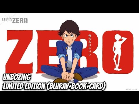 Unboxing - Lupin Zero - Serie Completa - Limited Edition (Bluray+Book+Card)