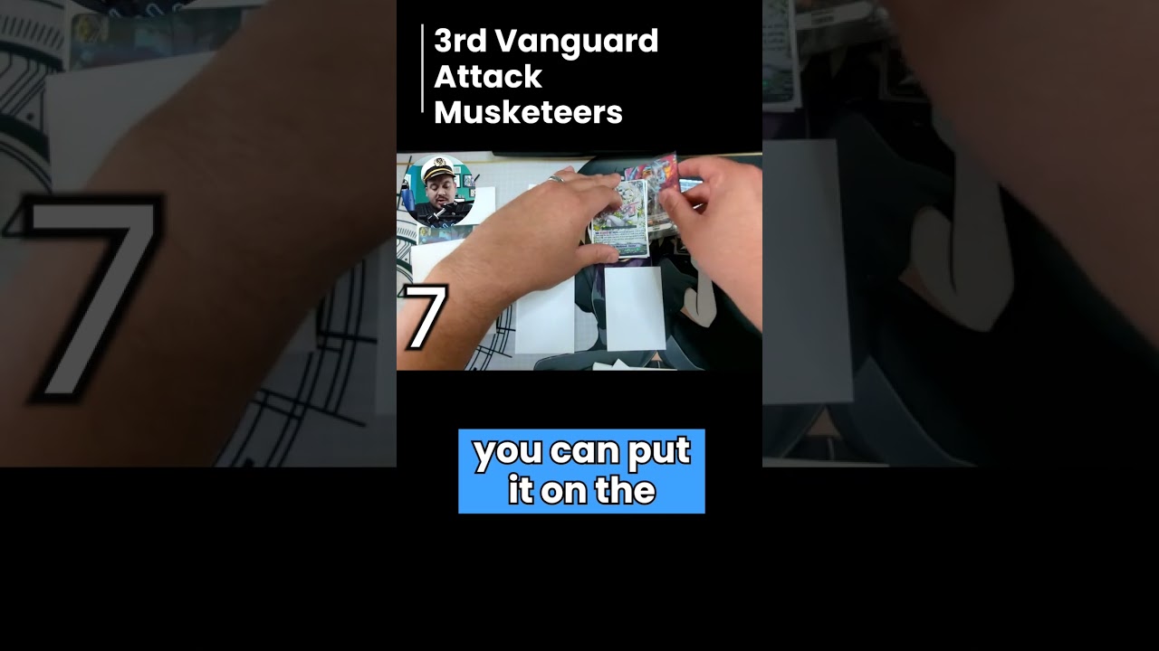3rd Vanguard Attack Musketeers #shorts | Neo Nectar Cecilia Cardfight Vanguard overDress