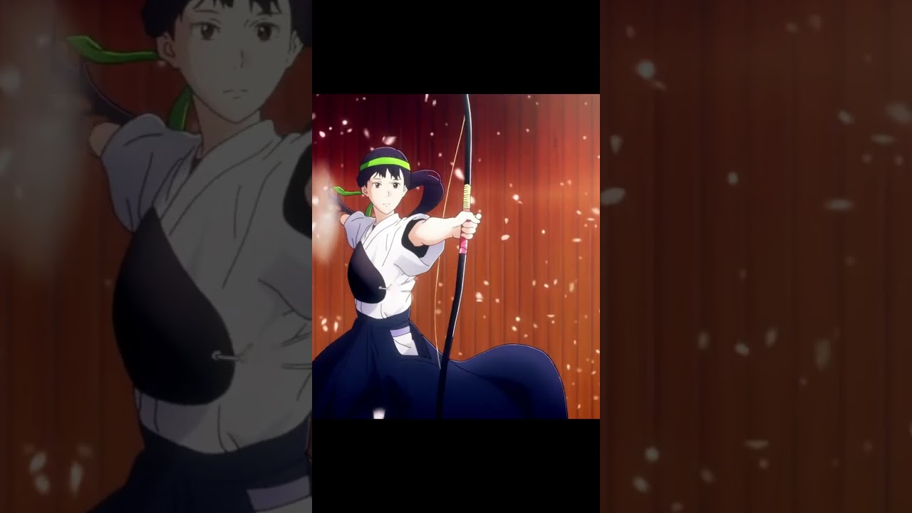 Girls Kyudo 😀 #tsurune