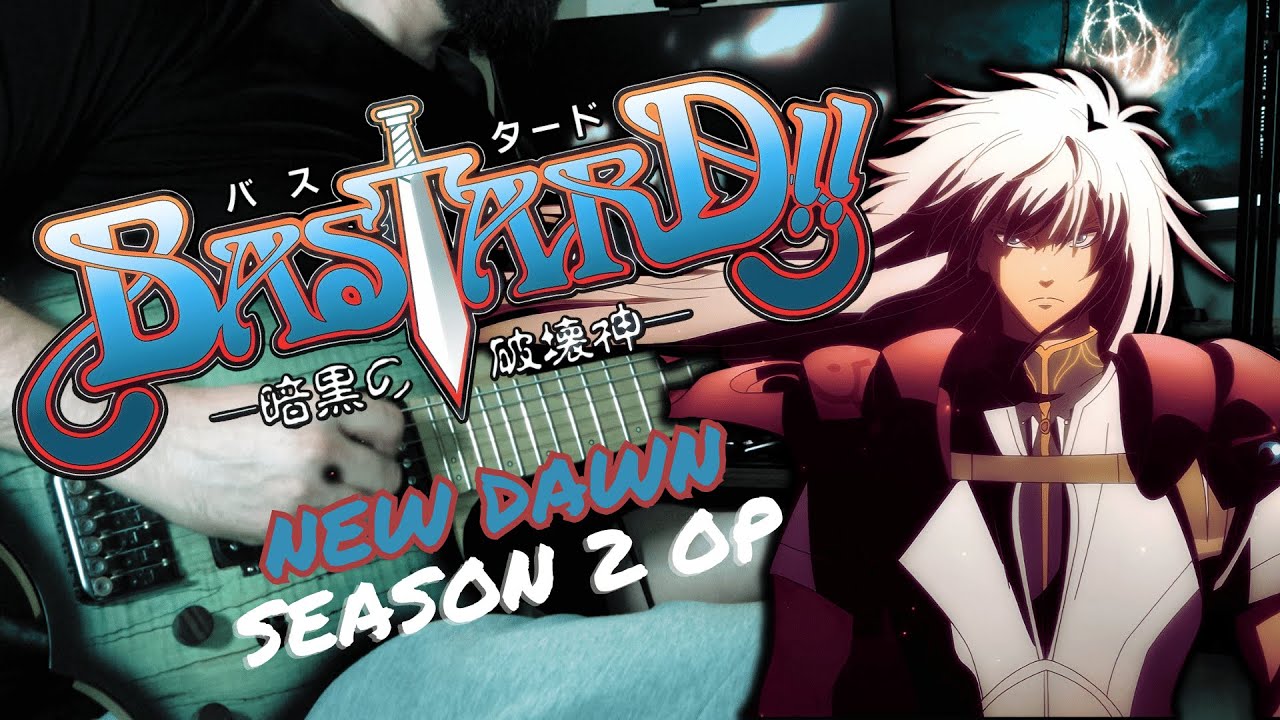 [🎸TABS] BASTARD!!: -Heavy Metal, Dark Fantasy- Season 2 OP『NEW DAWN // coldrain』(Guitar Cover)
