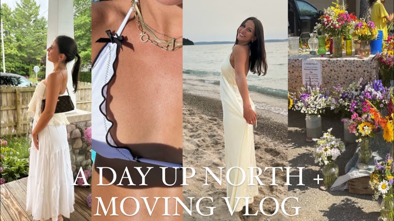 VLOG: day in my life up north & moving into my college house