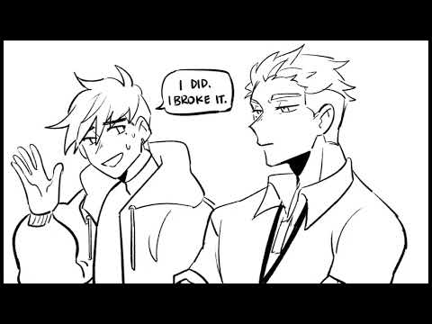 Tristamp Office!AU [Who Broke It]