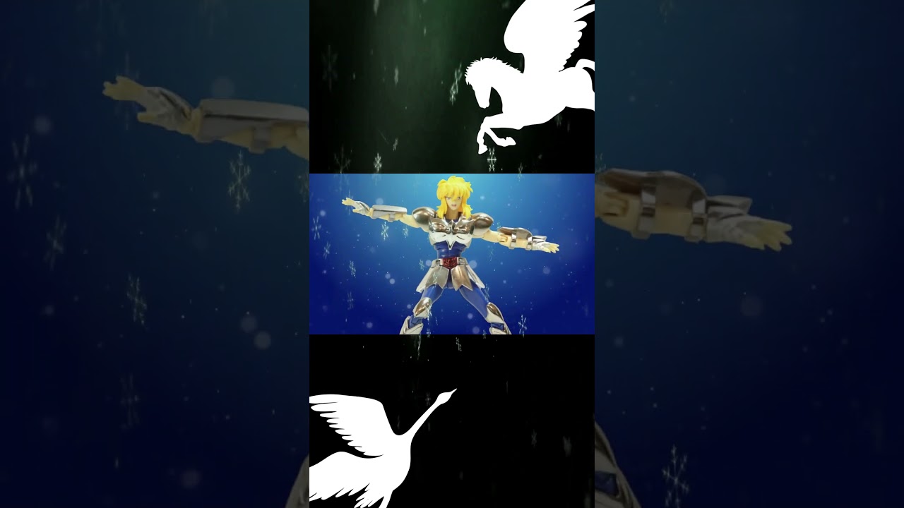 聖闘士星矢✨キグナス氷河VSペガサス星矢✨【夢の対決】💀