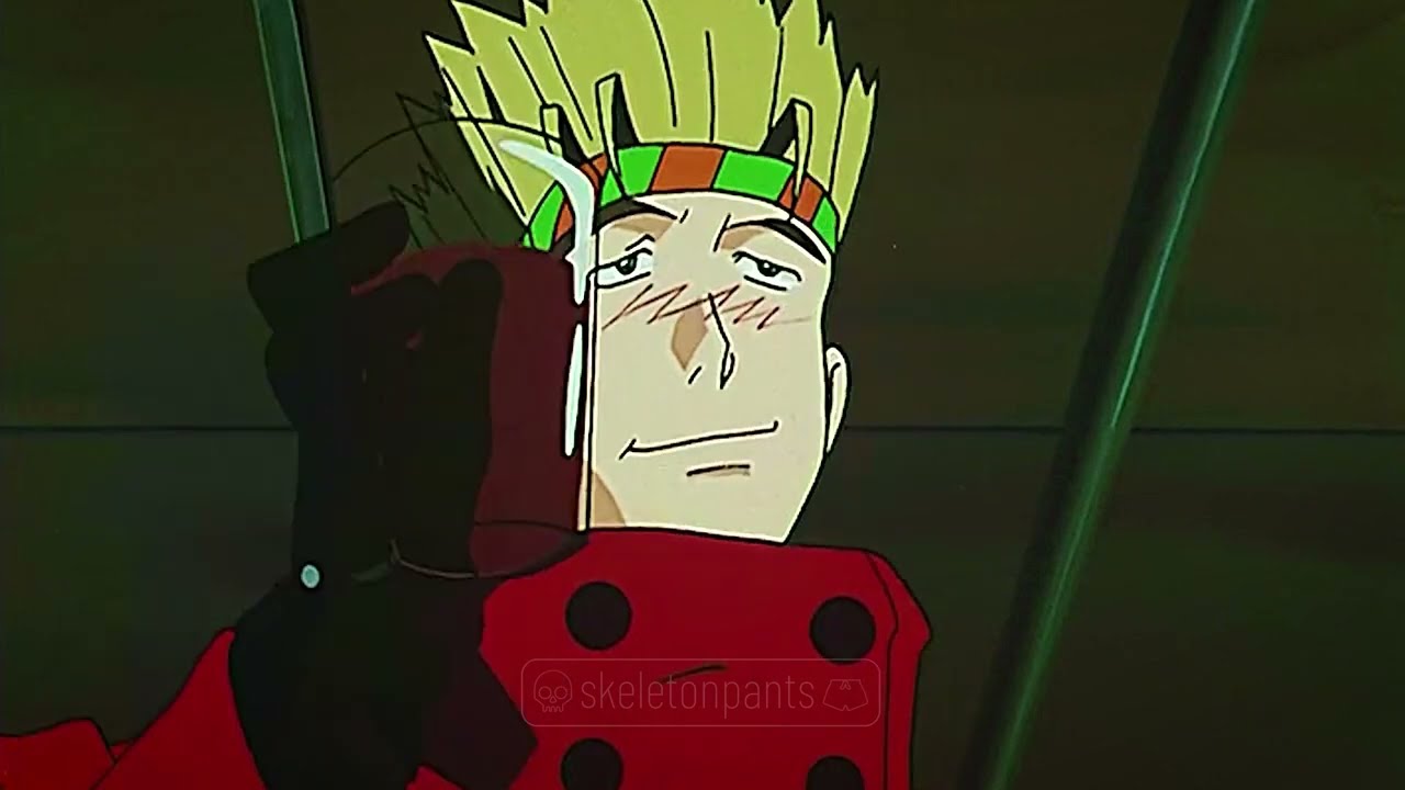 "Vash The Stampede Can't Hold His Liquor for 1:30" Trigun 1998 Tik Tok