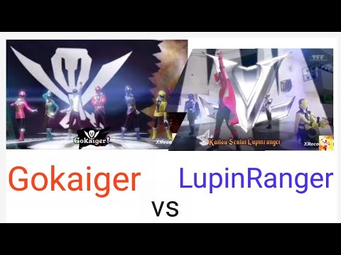 Gokaiger vs Lupinranger - Thief Sentai Roll Call #gokaiger #lupinranger