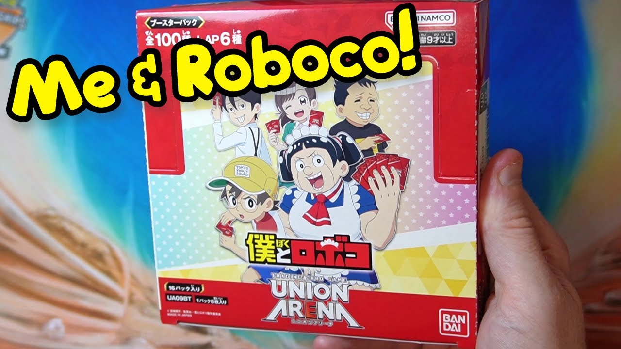 Union Arena Boku To Roboco (僕とロボコ) Box Opening!