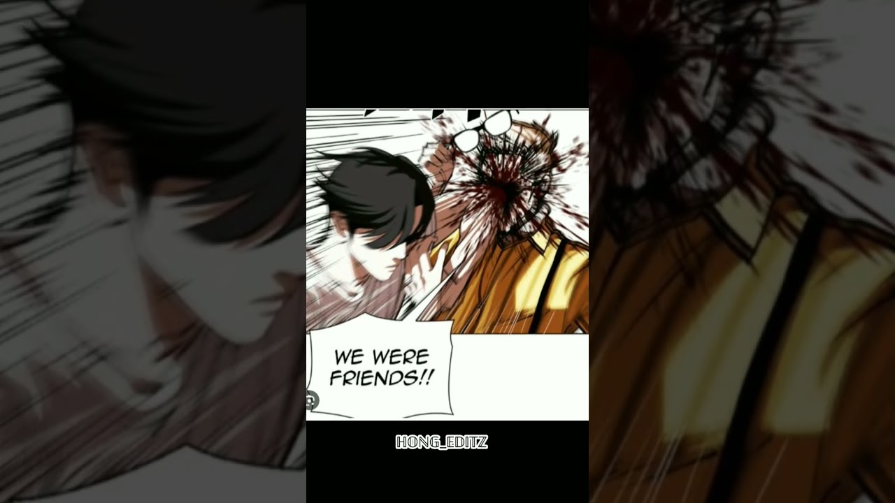 Fight between two monsters #lookism #anime #shorts #youtubeshorts