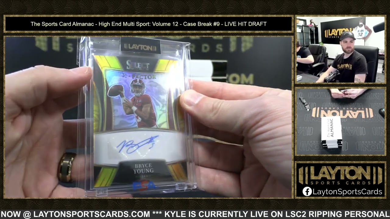 The Sports Card Almanac - High End Multi Sport: Volume 12 - Case Break #9