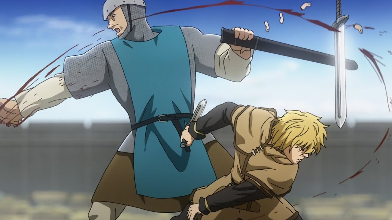 【ヴィンランド・サガ 】-【Vinland Saga】(トルフィン vs アシェラッド) トルフィンはアシェラッドにフランク族の指導者の座を争う_  Askeladd vs Askeladd .#4