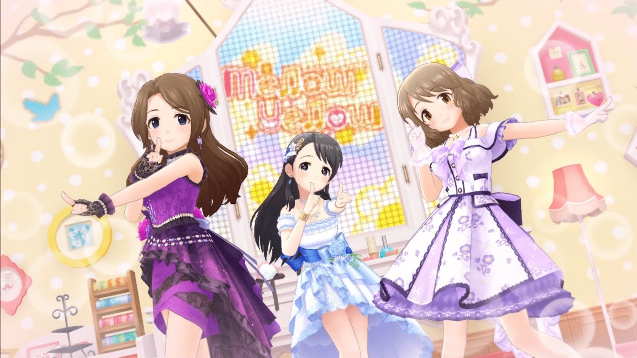 【デレステMV】Kawaii make MY day! / カインドネクタル（栗原ネネ、岸部彩華、月宮雅）SSR