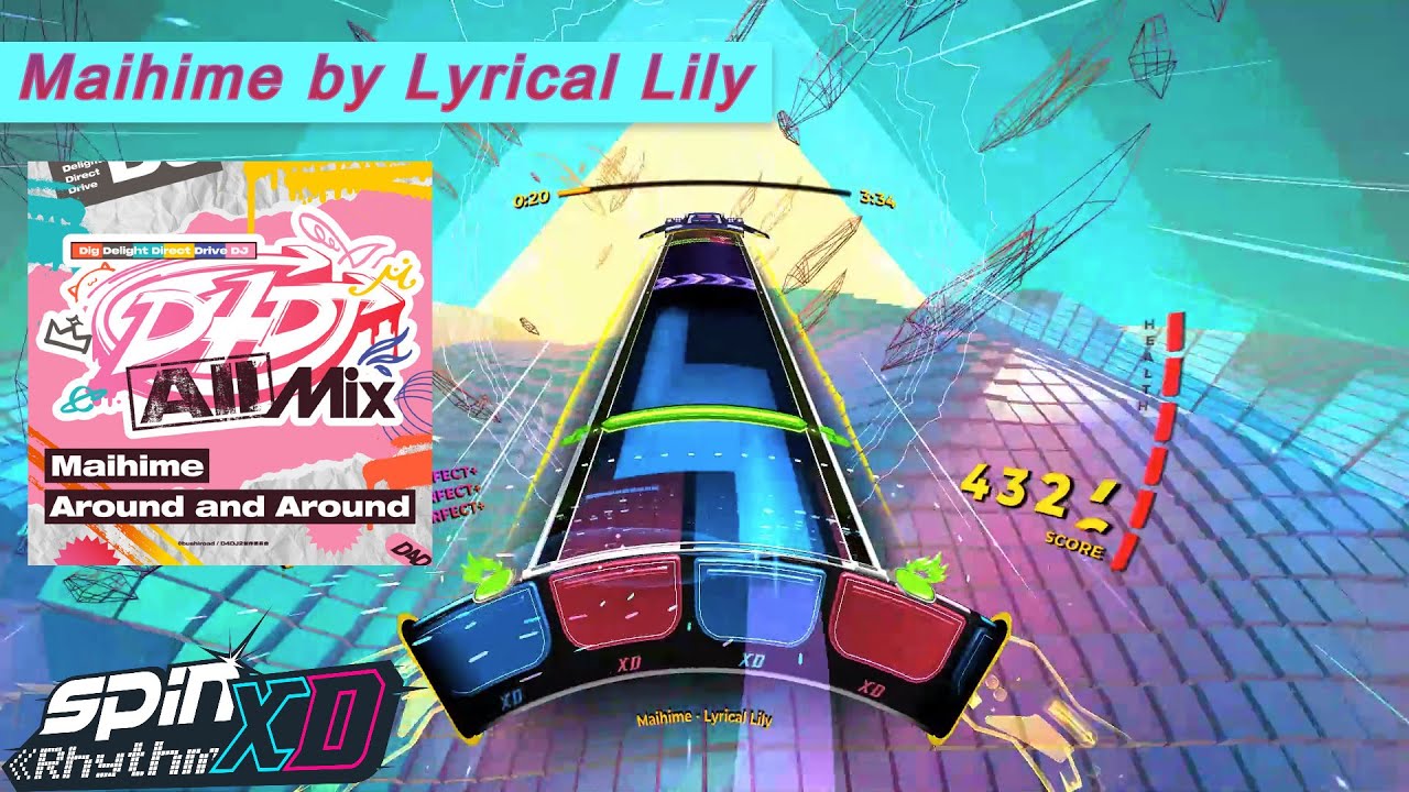 Maihime by Lyrical Lily from D4DJ All Mix | SRXD Spinplay Showcase