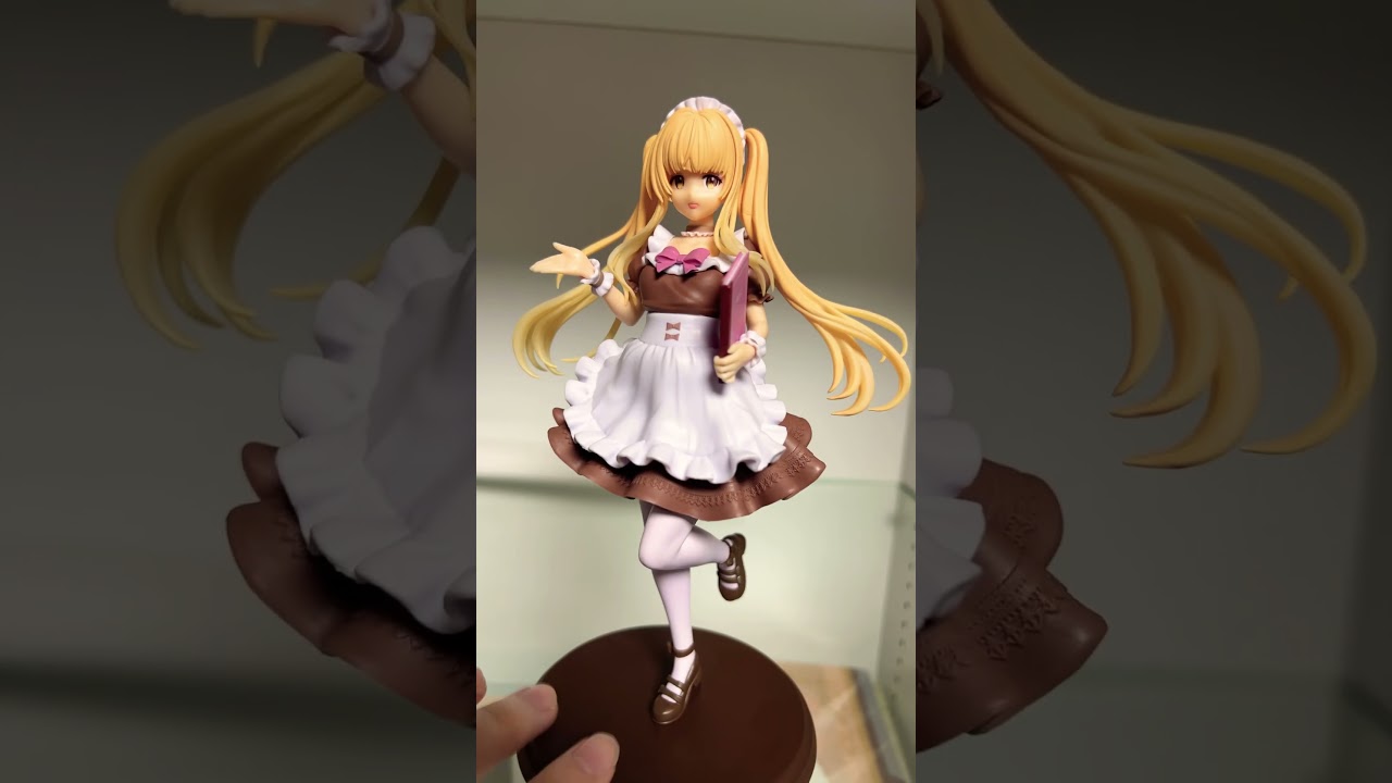 本日発売！パ◯ツが見える椎名真昼のメイドのフィギュア タイトーくじ お隣の天使様