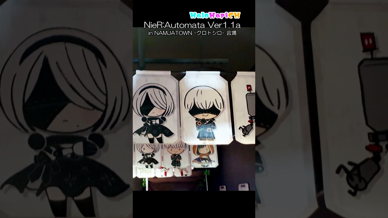 NieR:Automata Ver1.1a in NAMJATOWN-クロトシロ- 猫耳尻尾な2B＆9Sがカワイイ✨