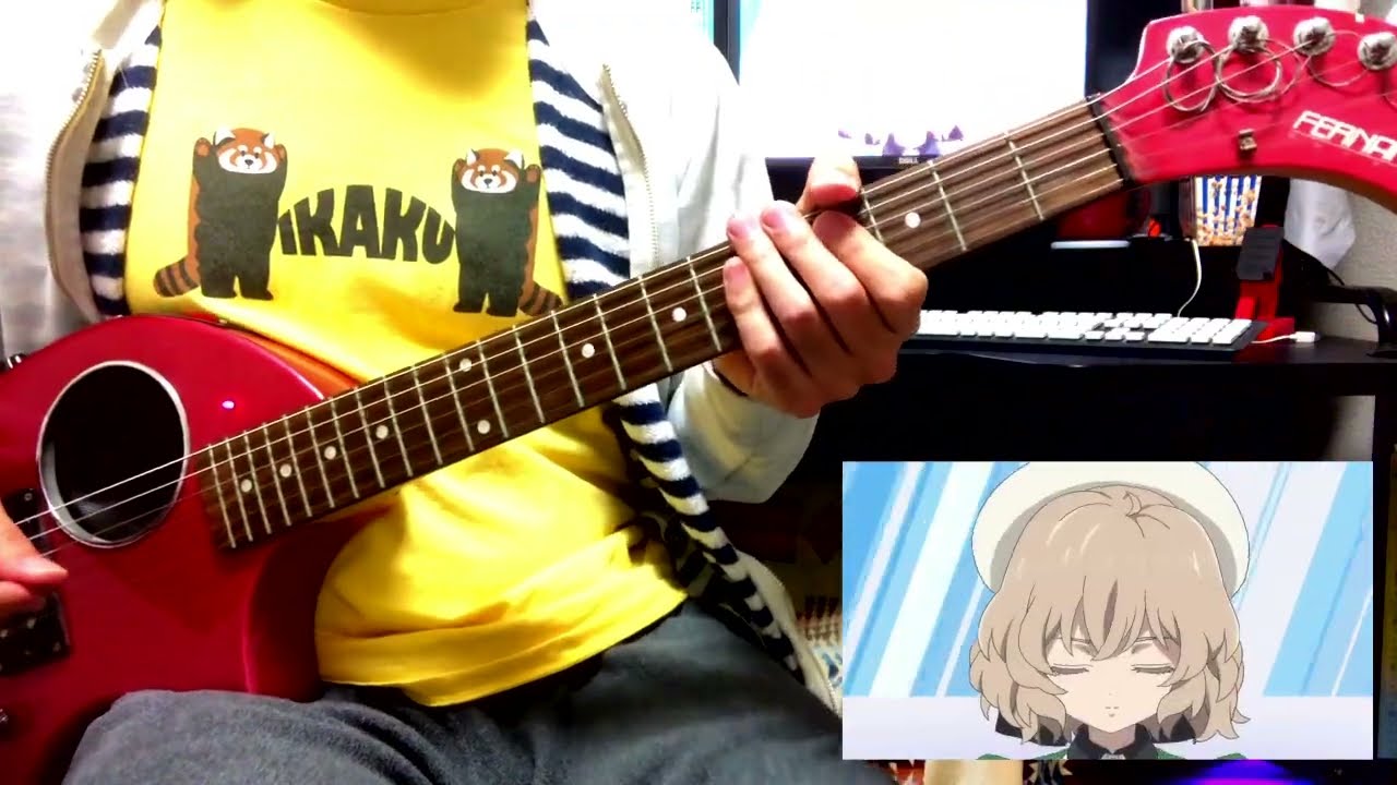 【ギター弾いてみた】ヨトギバナシ／カノエラナ（虚構推理 Season2 OP）【Guitar cover】
