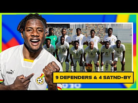 GHANA🇬🇭 VS 🇨🇫CAR: BLACK STARS 25-MAN SQAUD CHRIS HUGHTON TO CALL-UP - DEFENDERS (PREDICTED)