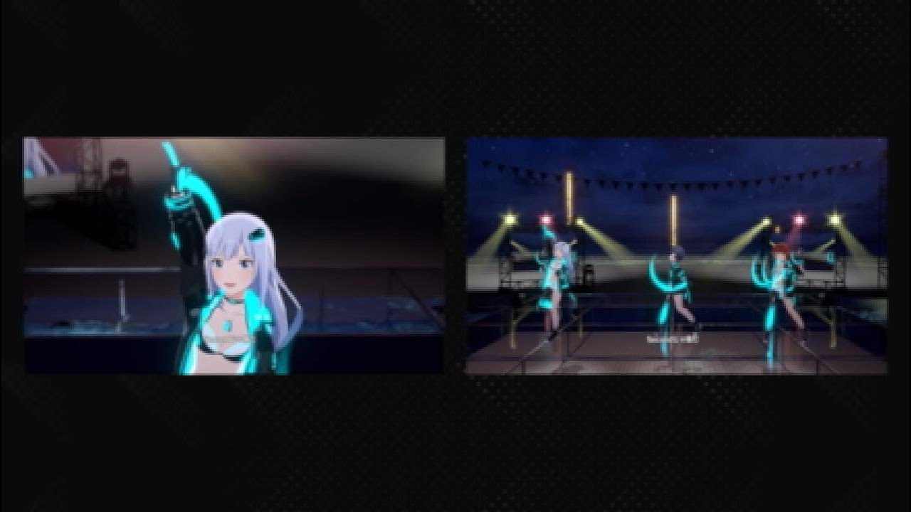 【4Kスタマス】1st call 2画面比較