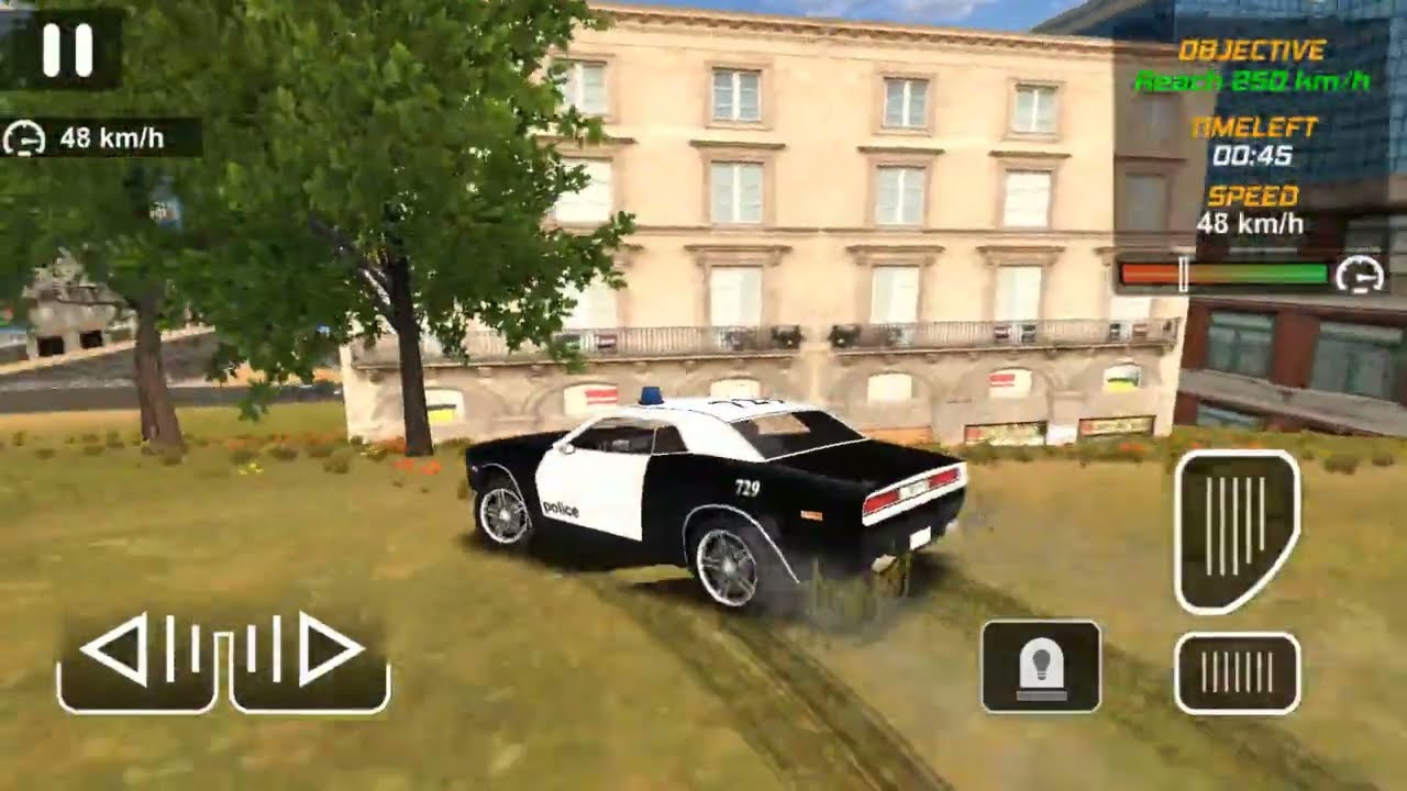 POLICE CAR CHASE COP SIMULATOR - قيادة سيارة شرطة الجزء 16 | Ziad