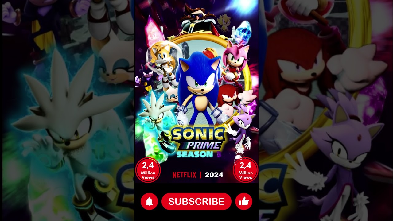 Sonic Prime Season 3 , Trailer , Release Date  #trending #viral #trailer #shortsvideo #ytshorts