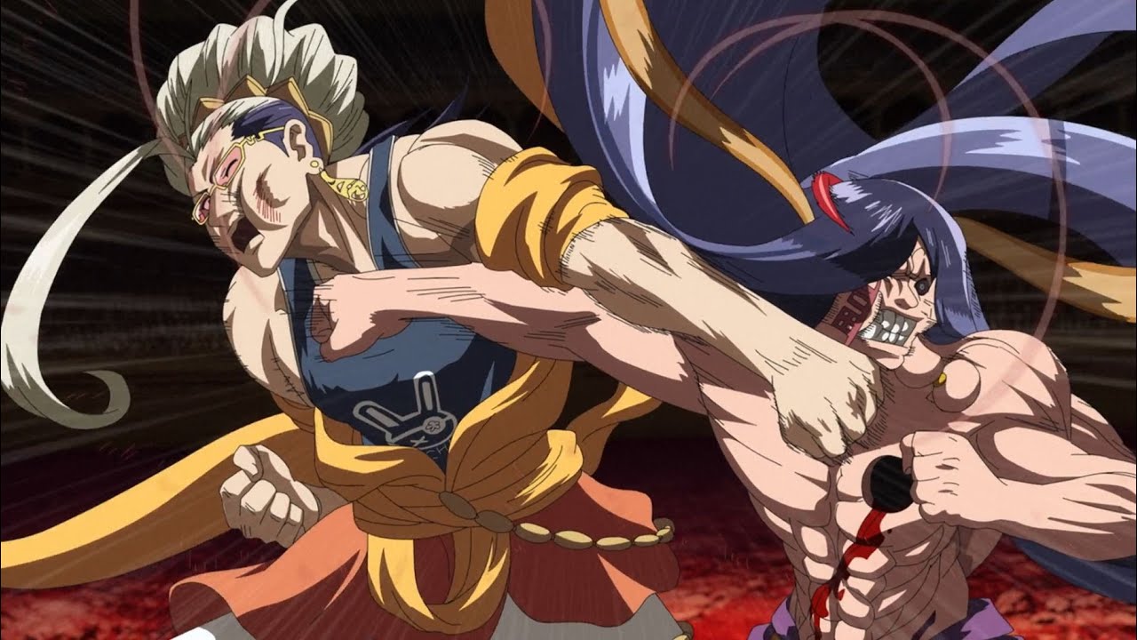 釈迦 VS 零福と波旬【天眼妙覺大涅槃斬】 終末のワルキューレ シーズン2 戦いの瞬間