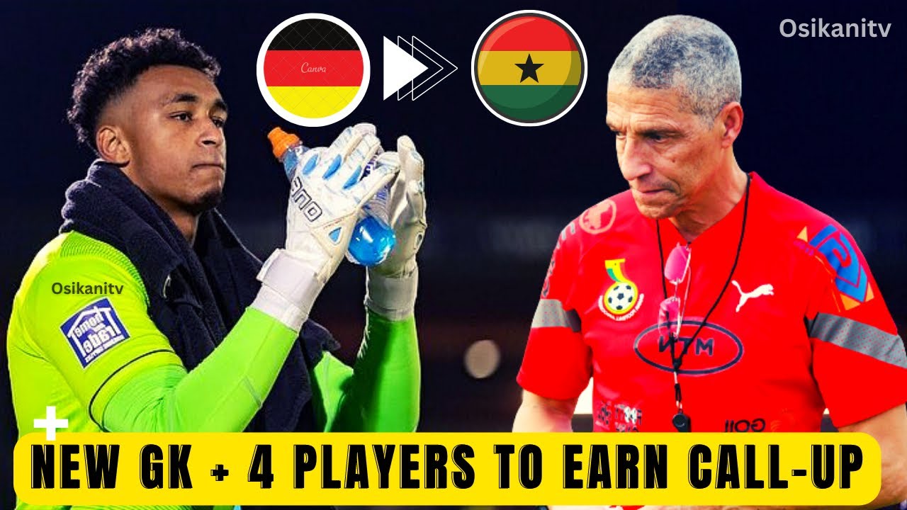 BLACK STARS NEW GOALKEEPER TO EARN CALL-UP🇬🇭+ FOUR (4) PLAYERS TO JOIN BLACK STARS NEXT SQUAD🔥