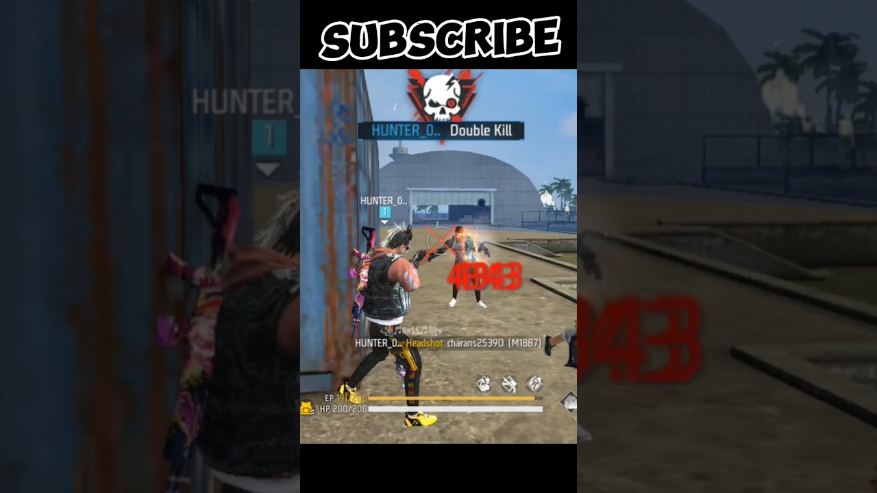 WAIT FOR END 🗿- FREE FIRE - HUNTER GAMING -#trending #freefire #viral #youtubeshorts #ffshorts