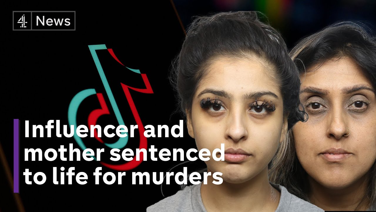 TikTok star and mother jailed for life for double murder