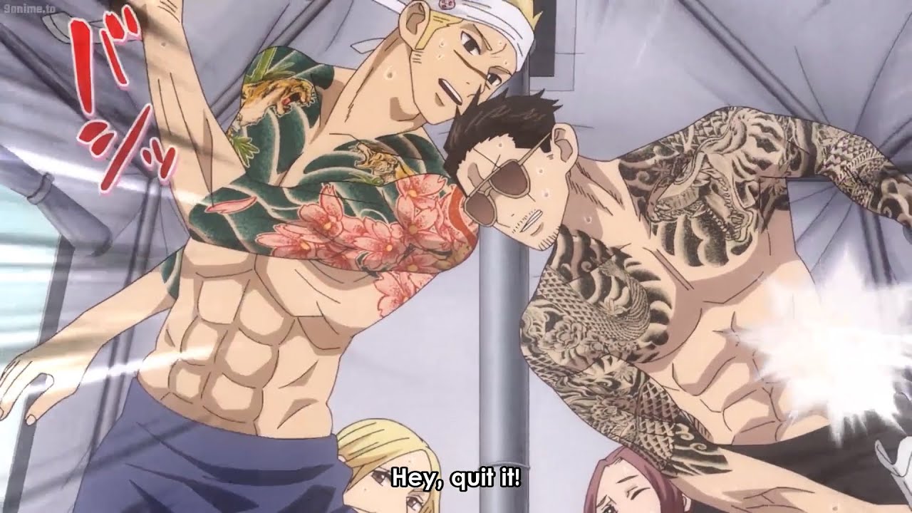 極主夫道 面白い瞬間 #15 - (タツと雑草の激闘)