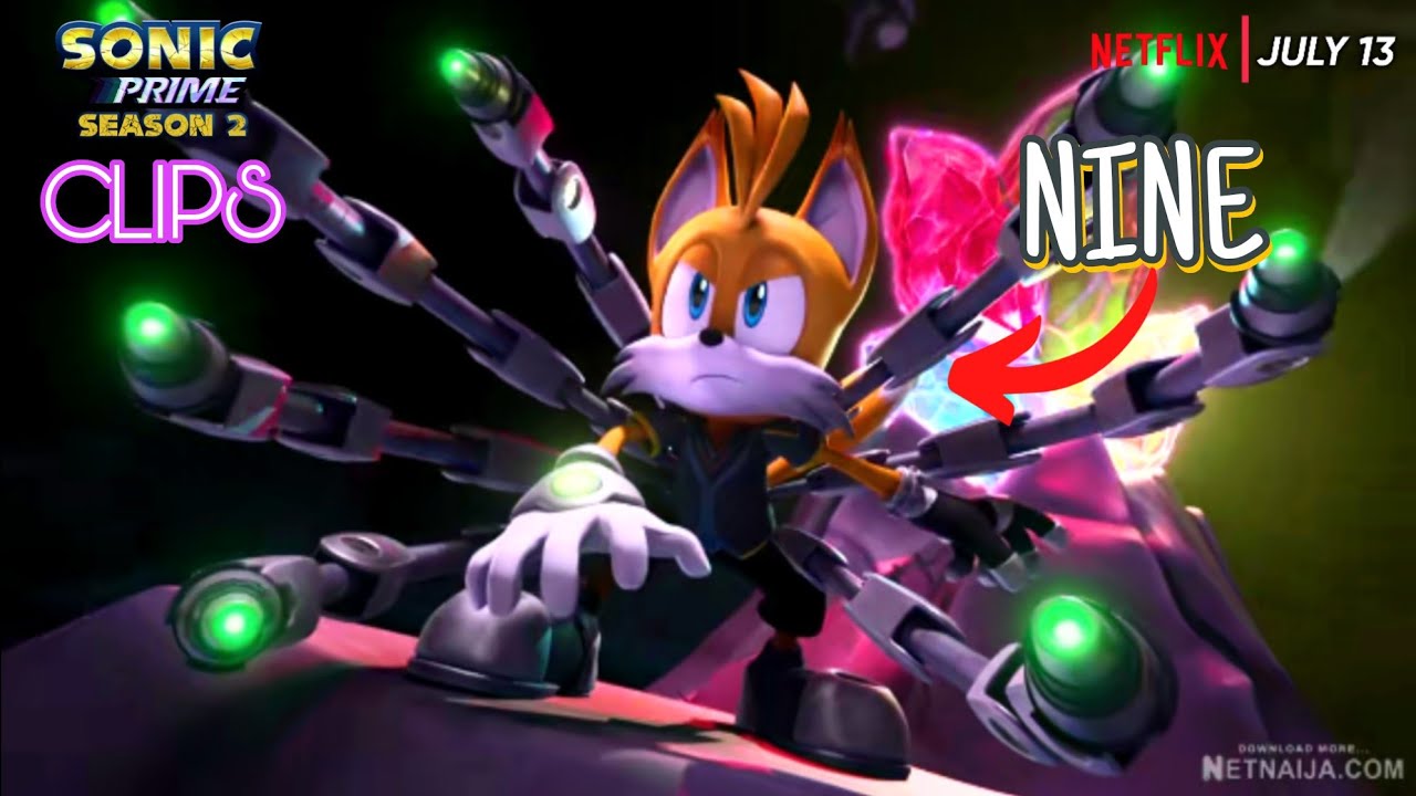 Nine's Fight Clips - Sonic prime season 2
