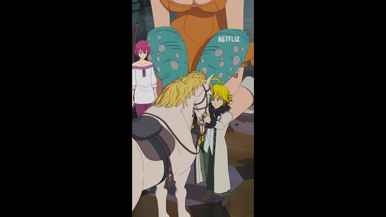 メリオダスが馬と意思疎通!? | 七つの大罪 怨嗟のエジンバラ 後編 | Netflix Japan