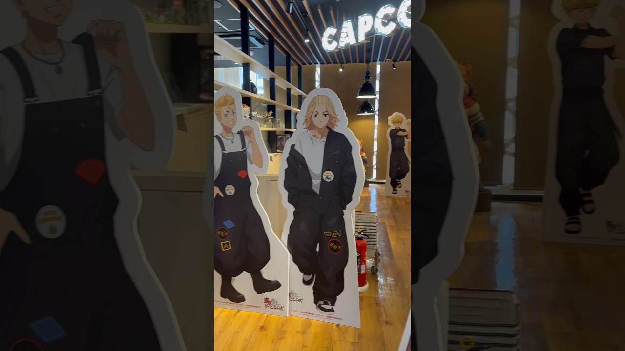 Tokyo Revengers Cafe Anime Cafe Tokyo Cafe #東京リベンジャーズ #マイキー #カフェ #capcom
