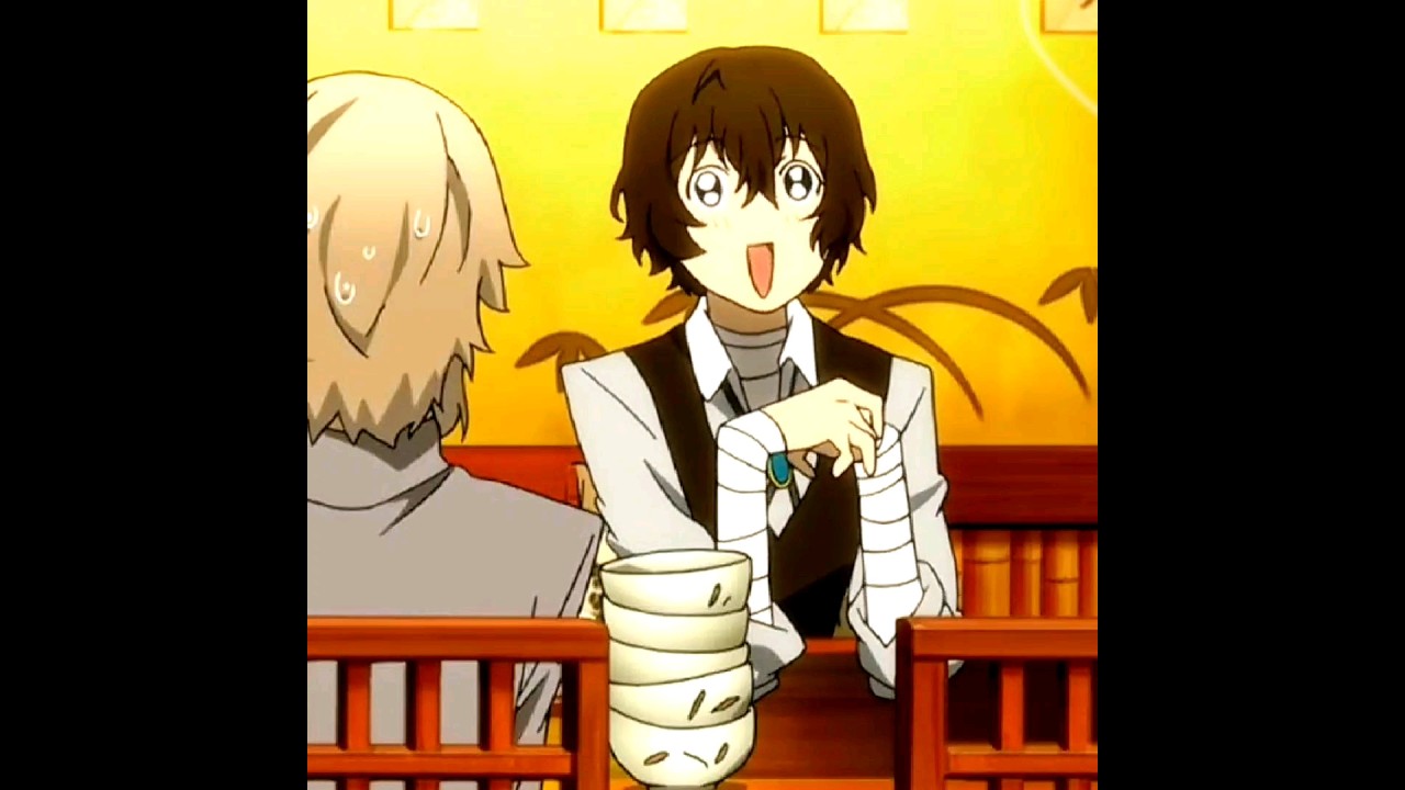 この動画を見て癒されてください((#文豪ストレイドッグス #文スト太宰治 #編集