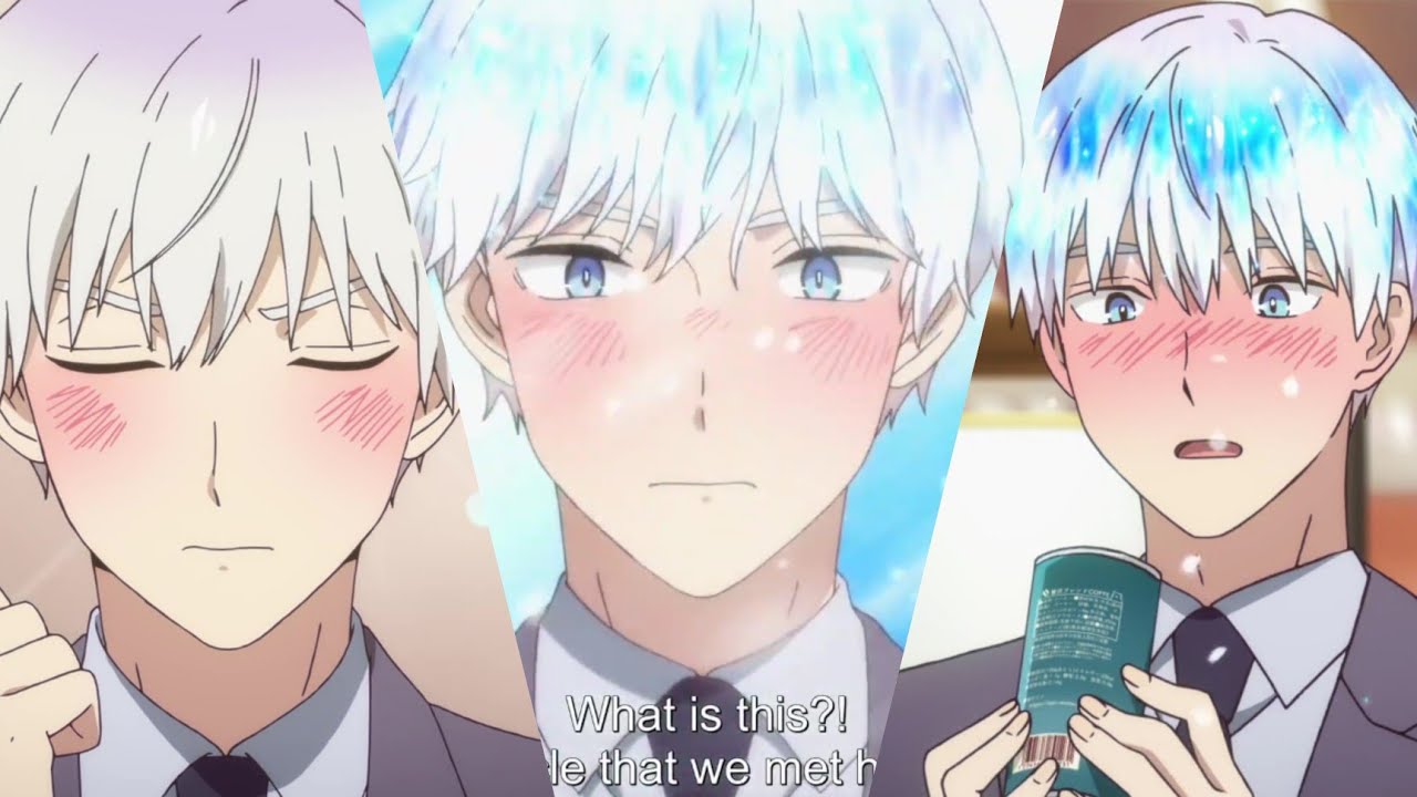 Himuro blushing compilation! (episode 1) ❄️☃️ | The Ice Guy and His Cool Female Colleague anime