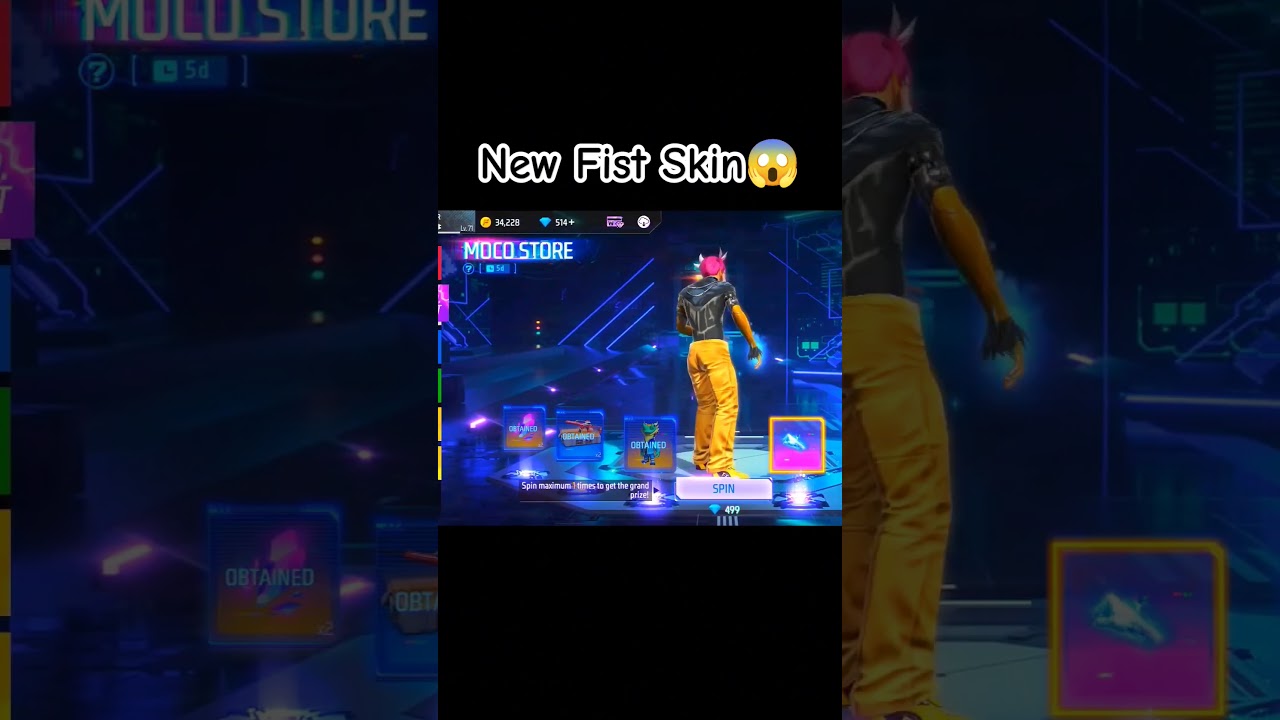 New fist skin 👊 | How to get free in freefire😱😱 #freefire #revenger