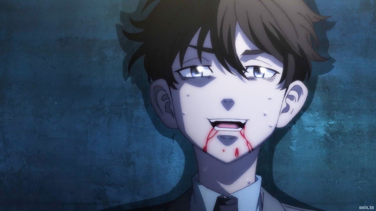 東京リベンジャーズ 天竺編 eps 2 - Izana shoots Naoto in front of Takemichi, Naoto moribund in front of Takemichi