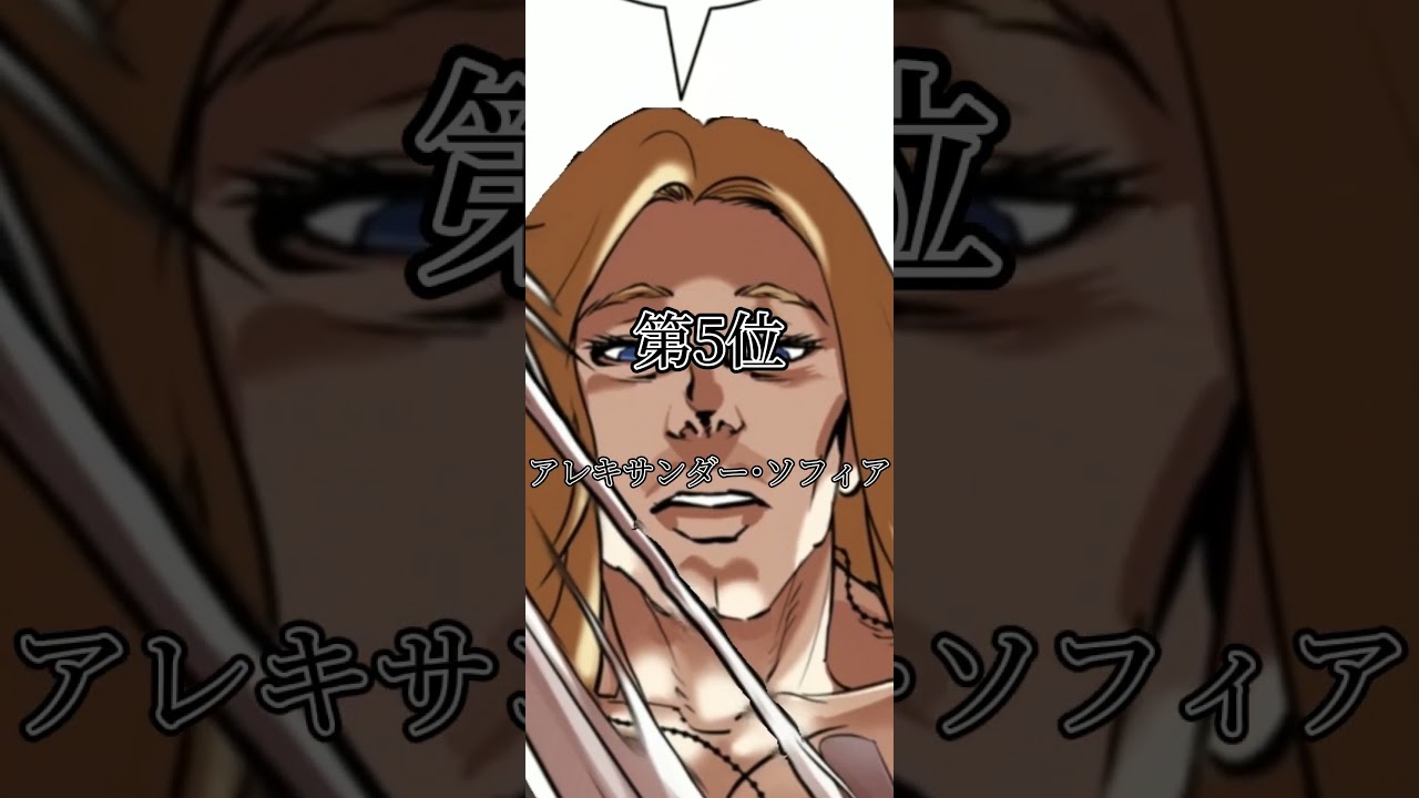 【ネタバレ注意】個人的に強いと思う外見至上主義強さランキングTOP10。#外見至上主義#Lookism#強さランキング