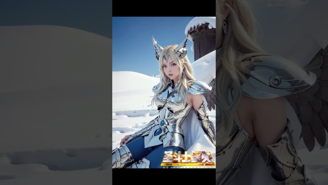 #アテナ #聖闘士星矢 #midjourney #美少女 #女神#cg #cosplay #コスプレ