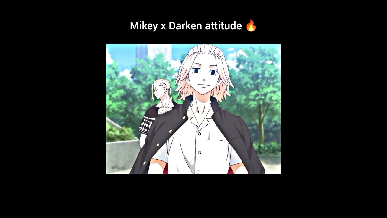 Mikey and Darken attitude Entry 🔥😈 | Tokyo revenger ✨ | #shorts #anime