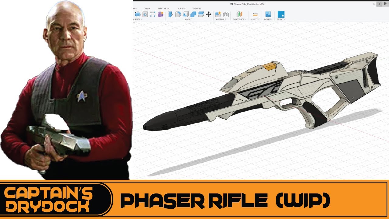 Star Trek First Contact Phaser Rifle WIP