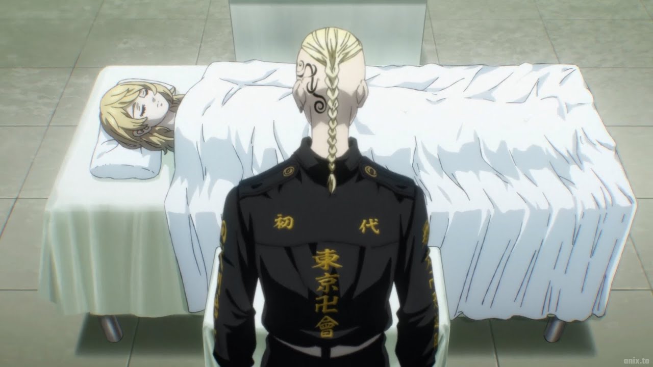 東京リベンジャーズ 天竺編 eps6  - Draken gets mad when he sees Emma in the hospital