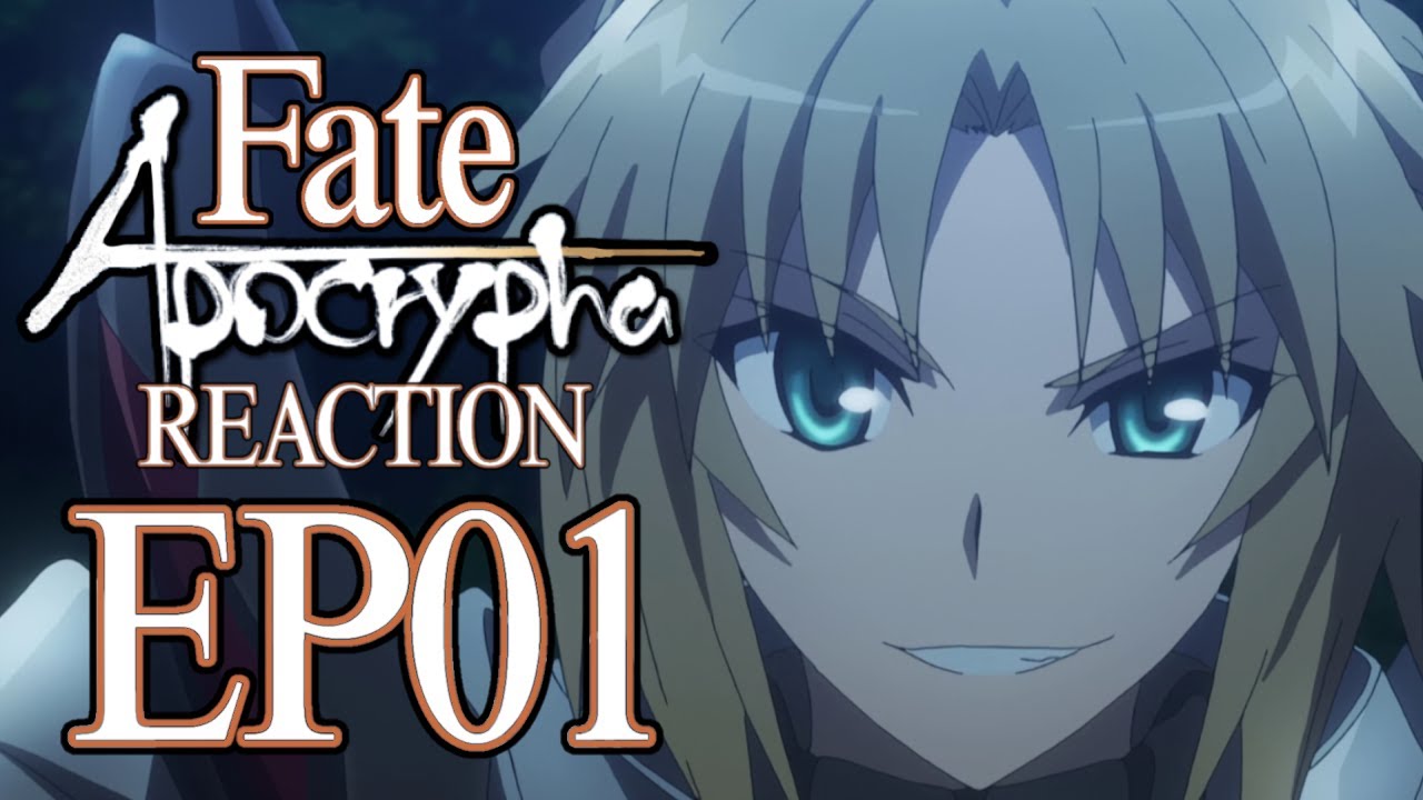 Fate/Apocrypha Episode 1 Reaction | Apocrypha: The Great Holy Grail War | Moon Reacts!