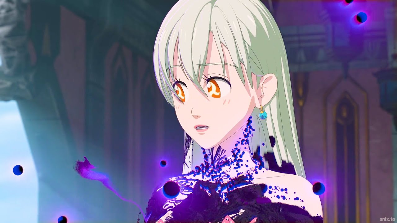 七つの大罪 怨嗟のエジンバラ - Tristan goes to Edinburgh Castle to break the spell on his mother Elizabeth