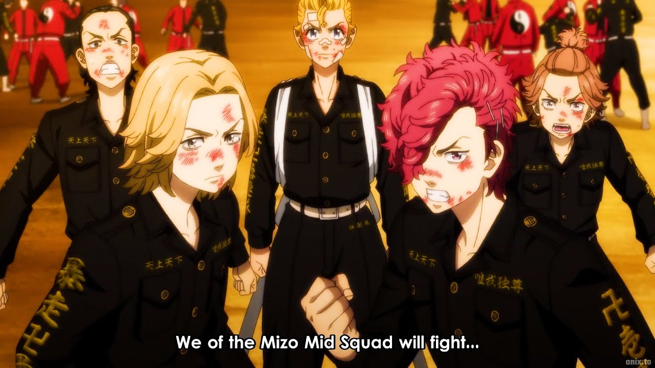 東京リベンジャーズ 天竺編 eps7 - Takamichi with 20 Toman defeat 300 Tenjiku, Toman VS Tenjiku