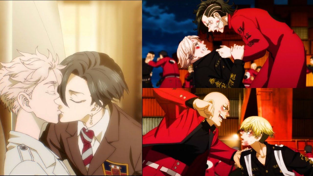 東京リベンジャーズ 天竺編 eps8 - Koko Kissed Inupi, Hakkai, Angry was suddenly attacked, Inupi attack Koko