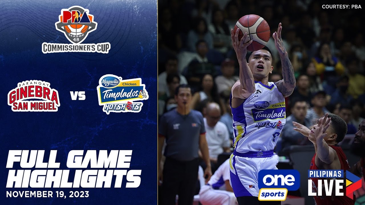 Brgy. Ginebra vs. Magnolia highlights | PBA Season 48 Commissioner's Cup - Nov. 19, 2023